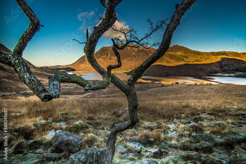 Crummock water in the english lake district