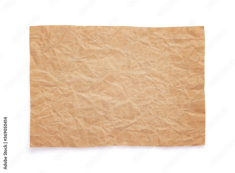 piece of aged paper texture on white background piece of aged paper texture on white background