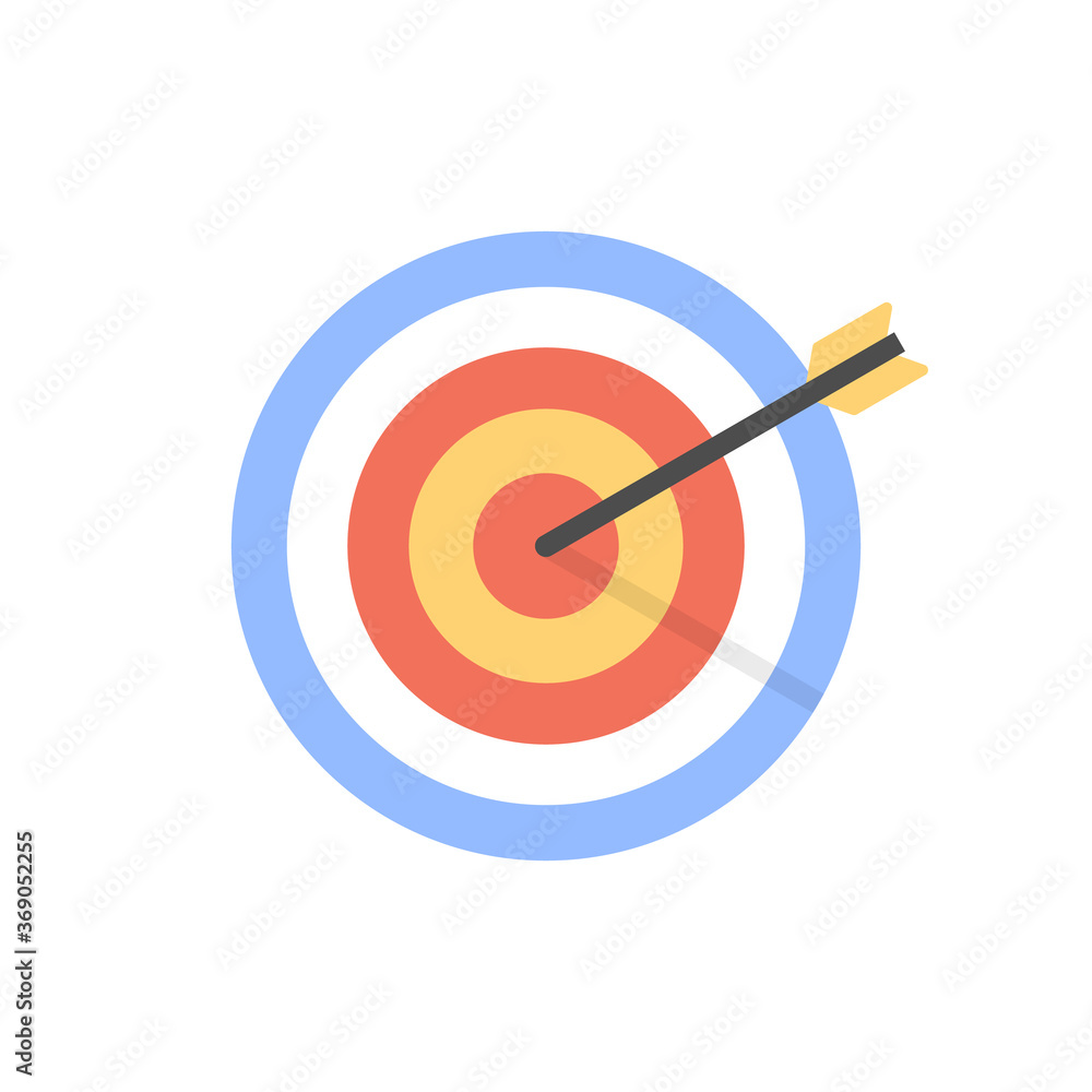 Target icon symbol simple design. Vector eps10 Target icon symbol simple design. Vector eps10