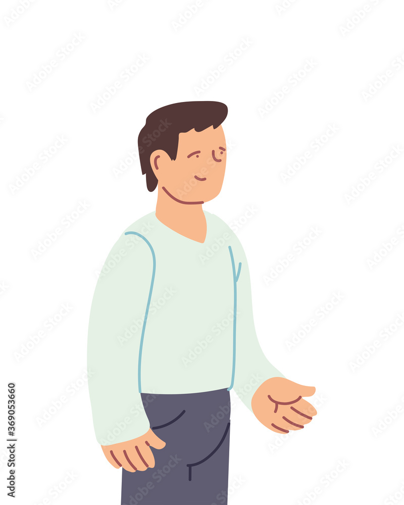 Isolated avatar man vector design Isolated avatar man vector design