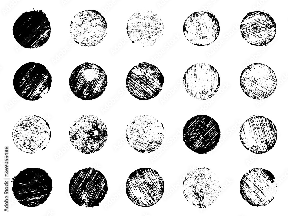 Grunge post Stamps Collection, circles. Banners, logos, Icons, labels and badges set . Vector distressed texture shapes Grunge post Stamps Collection, circles. Banners, logos, Icons, labels and badges set . Vector distressed texture shapes