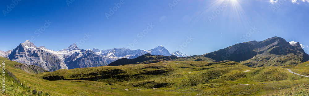 Schweizer Berge Grindelwald Jungfrau Eiger 1