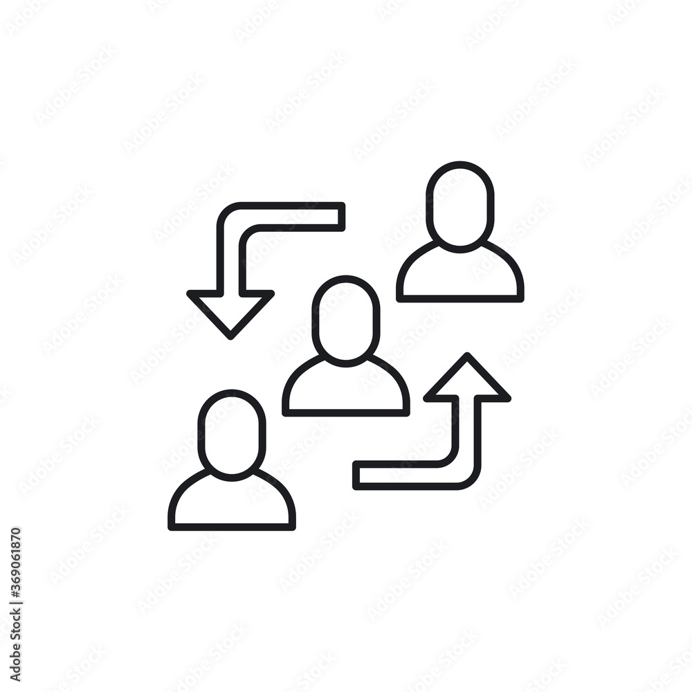 Career Advancement Modern Simple Vector Icon Career Advancement Modern Simple Vector Icon