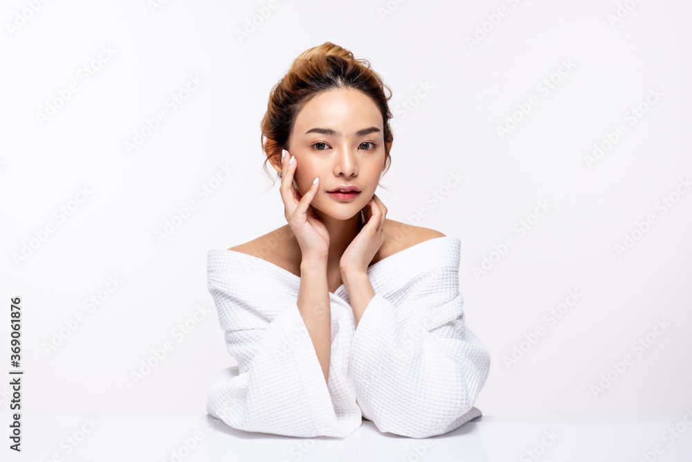 Beauty young woman healthy skin natural make up young beautiful model cosmetic and spa concept Beauty young woman healthy skin natural make up young beautiful model cosmetic and spa concept