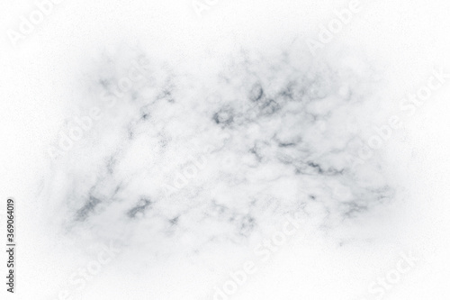 Digital graphic composition of a white background with smoke textures and micro splash particles to serve as a complementary design for design works, art and creativity. Digital illustration © Martín Férriz