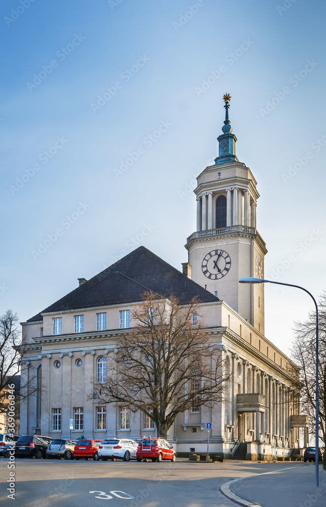 Naklejka premium The new church in Fluntern, Zurich, Switzerland