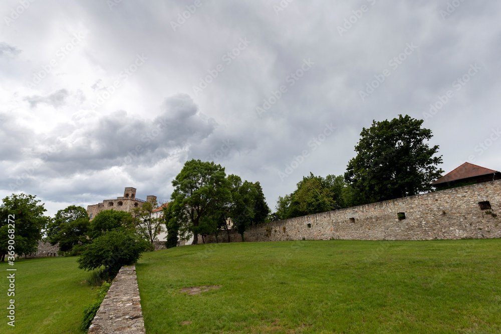 Castle of Sarospatak in Hungary