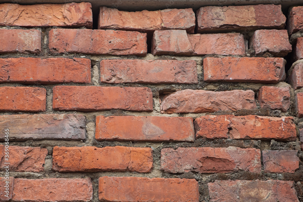 Fototapeta premium Background of brick wall texture