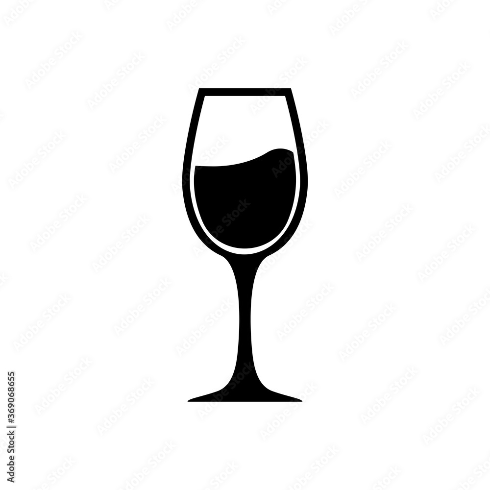 wine glass icon vector wine glass icon vector