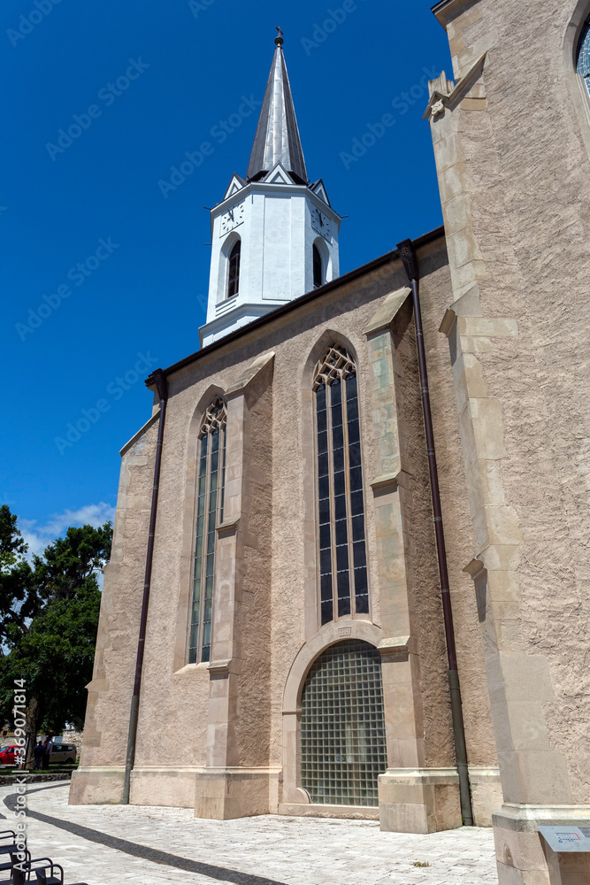 Fototapeta premium Basilica of Sarospatak in Hungary
