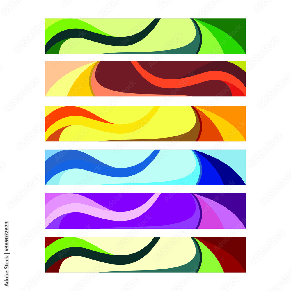 modern geometric blank background colorful vector dynamic abstract graphic set template design ideas