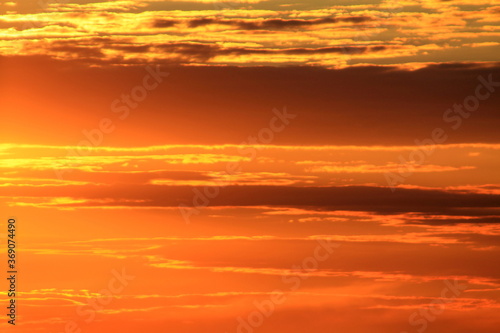 sunset over the sea © Artem