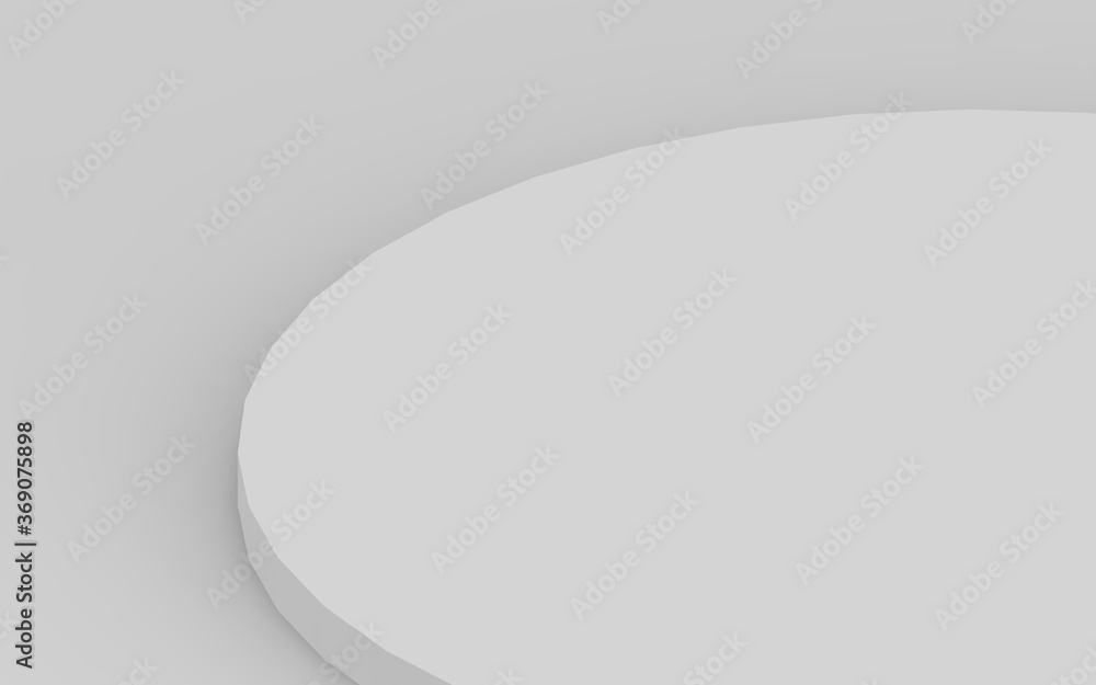 3d gray white cylinder podium minimal studio background. Abstract 3d geometric shape object illustration render. 3d gray white cylinder podium minimal studio background. Abstract 3d geometric shape object illustration render.