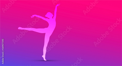 sagoma, silhouette, corpo, danza, ballerina	
