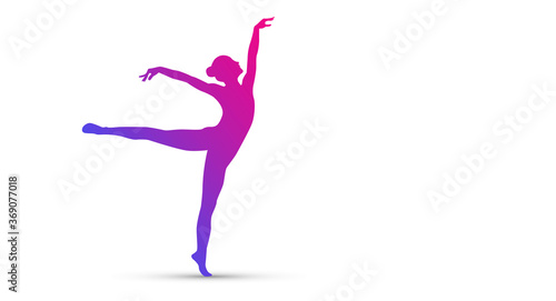 sagoma, silhouette, corpo, danza, ballerina	