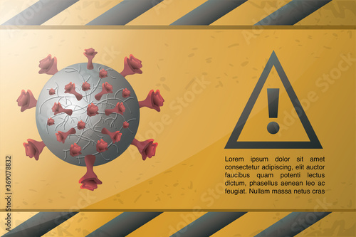 coronavirus disease or covid 19, floating China pathogen respiratory influenza virus cells