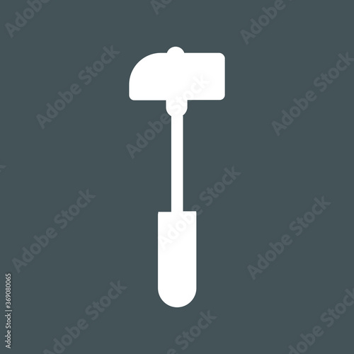 Illustration and icon tools hammer