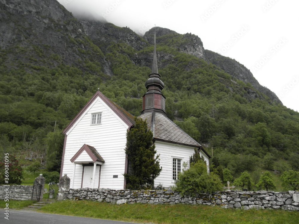 church in the mountains