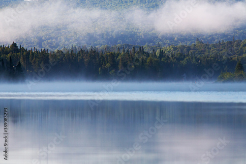 Misty Morning in Mont Tremblant National Park-Canada