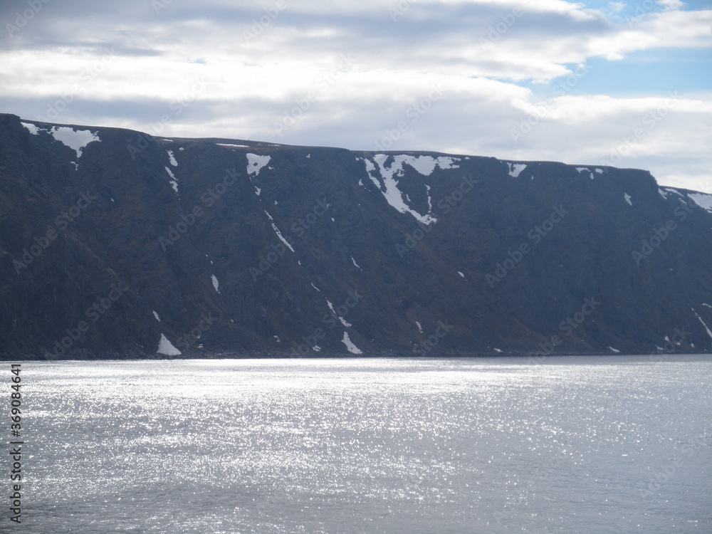 Norway, rocks on the sea