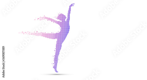 sagoma, silhouette, corpo, danza, ballerina