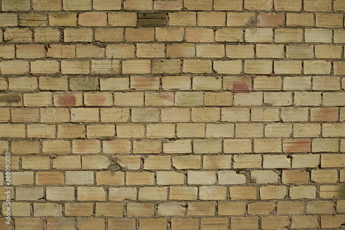 Detalle de pared de ladrillos con texturas