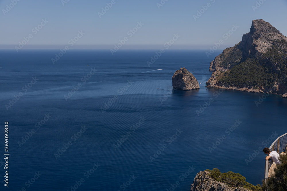 Fototapeta premium Vacation in Spain ,Palma de mallorca,Es Colomer