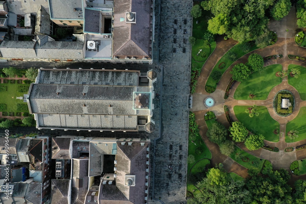 4k Aerial drone footage 2020 - Jackson Square New Orleans - Louisiana II