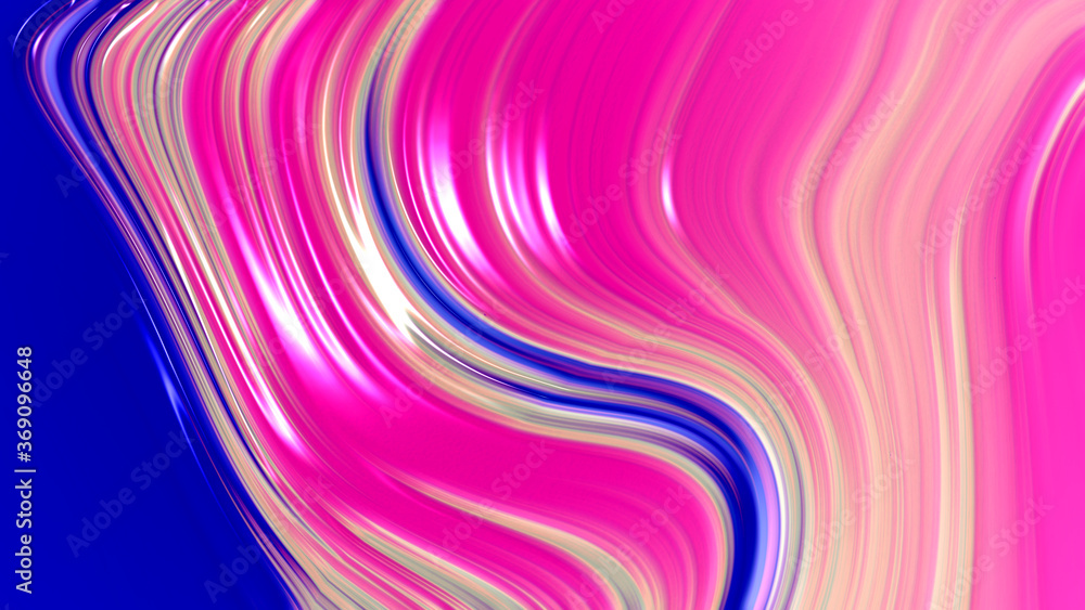 Abstract pink blue and purple gradient geometric texture background. Curved lines and shape with modern graphic design.