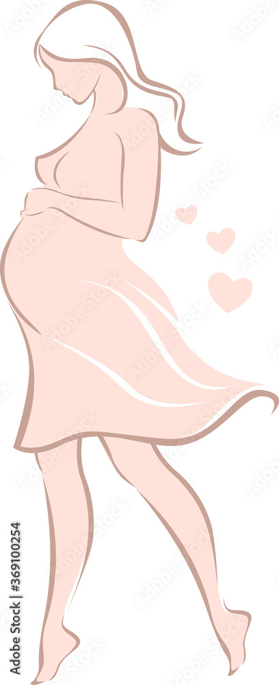 Image result for pencil drawings of pregnant women  Desenhos de gravidas  Silhueta grávida Arte da gravidez