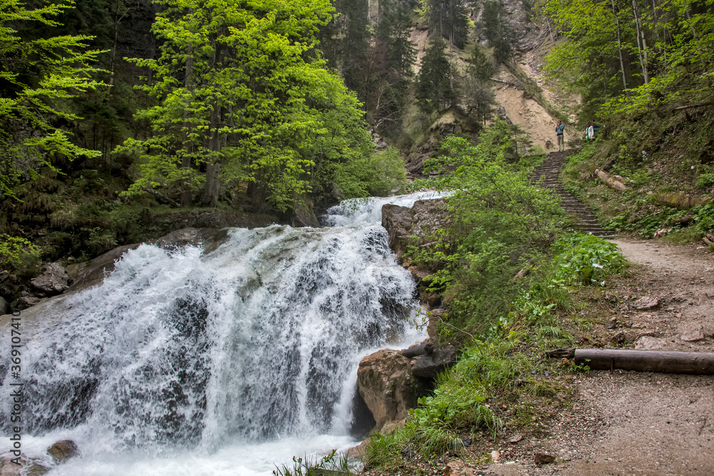 Waterfall photographed in Germany, in Europe. Picture made in 2019. Waterfall photographed in Germany, in Europe. Picture made in 2019.