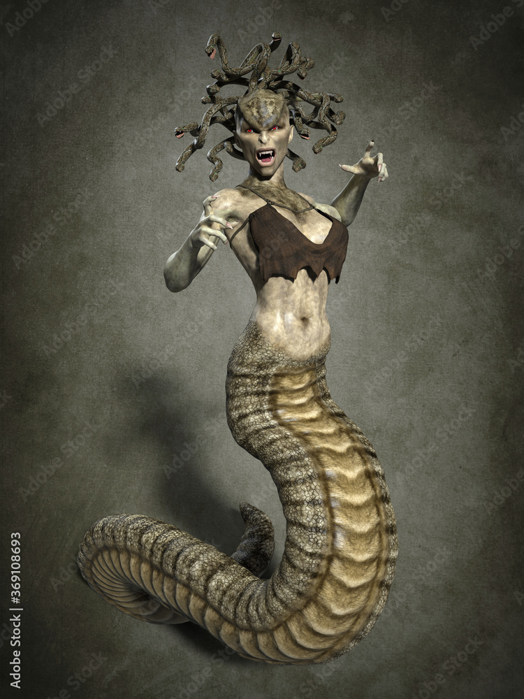 Medusa gorgon hi-res stock photography and images - Alamy