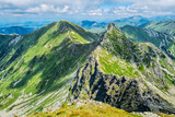 Ostry Rohac and Volovec peak, Western Tatras, Slovakia, hiking theme