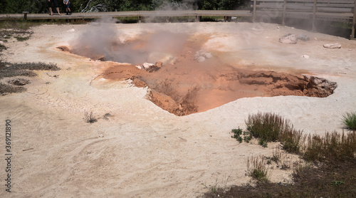 Red Spouter, Yellowstone National Park, Wyoming, USA