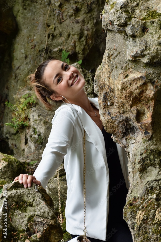 Magnifique sourire d'une femme Magnifique sourire d'une femme