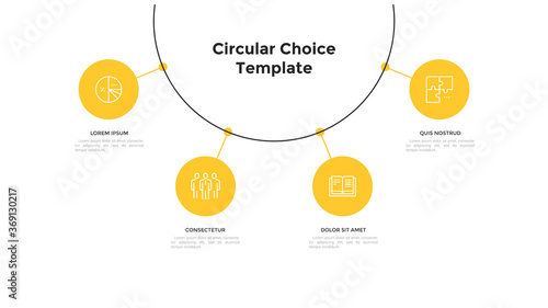 Modern Infographic Vector Template
