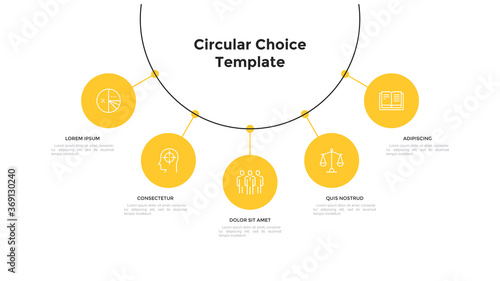 Modern Infographic Vector Template