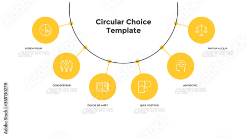 Modern Infographic Vector Template
