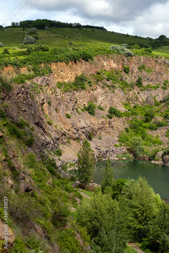 Small quarry near the village of Tarcal