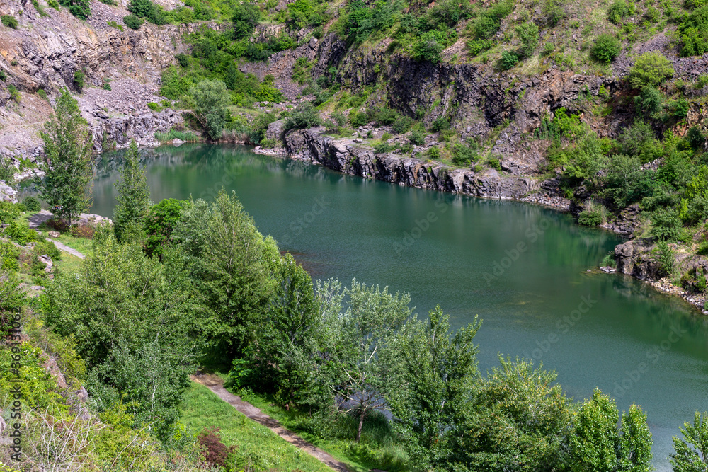 Small quarry near the village of Tarcal