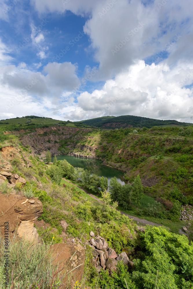 Small quarry near the village of Tarcal