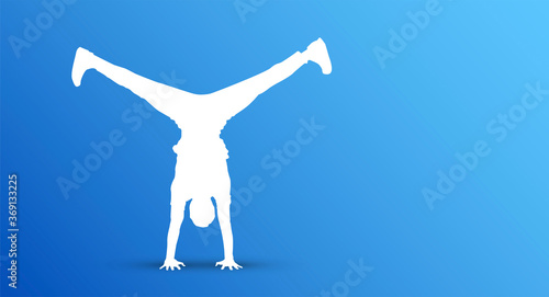 sagoma, silhouette, danza moderna, hip hop