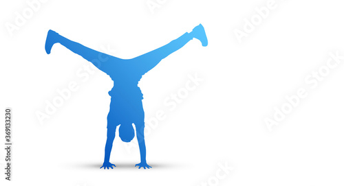 sagoma, silhouette, danza moderna, hip hop