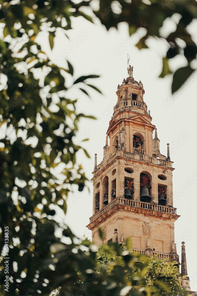 Church steeple tower.