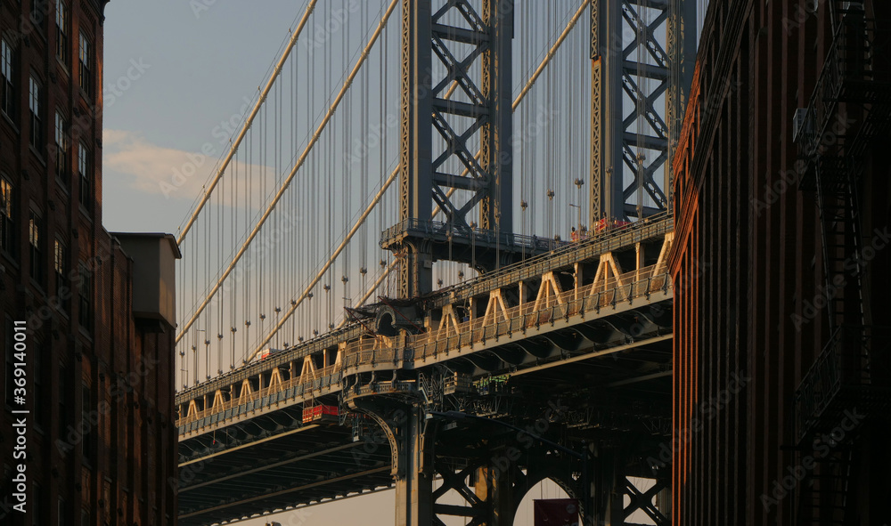 landscape of lower manhattan with east river NYC landscape of lower manhattan with east river NYC