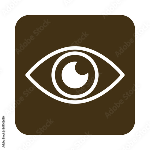 mobile application surveillance web button menu digital flat style icon