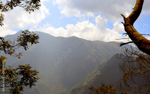 mountain landscape with clouds © karthikeyan