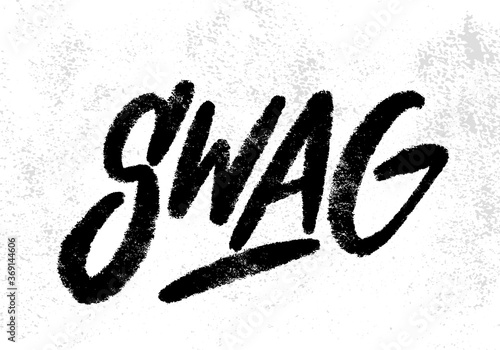 SWAG. Vector lettering.