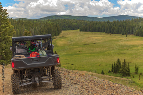 driving in the mountains photo