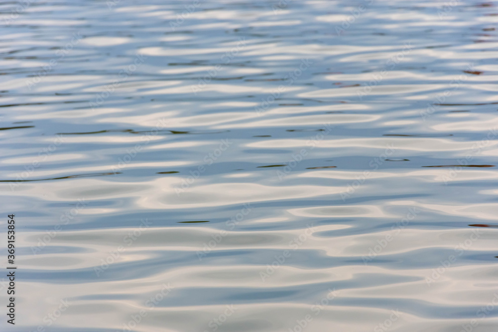 Water surface with ripples Water surface with ripples